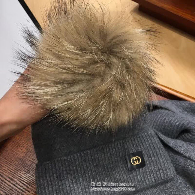 GUCCI古馳 新款 原單帽子圍巾套裝 情侶款 男女同款 LLWJ5636